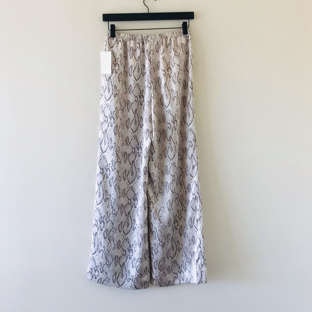 A New Day Snakeskin Print Wide Leg Pants, NWT - Picture 7 of 13